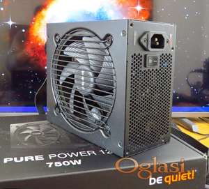 Novo Be Quiet! Pure Power 12 750W Gold ATX3.1 PCIe5.1 16-Pin MTBF 11.5god